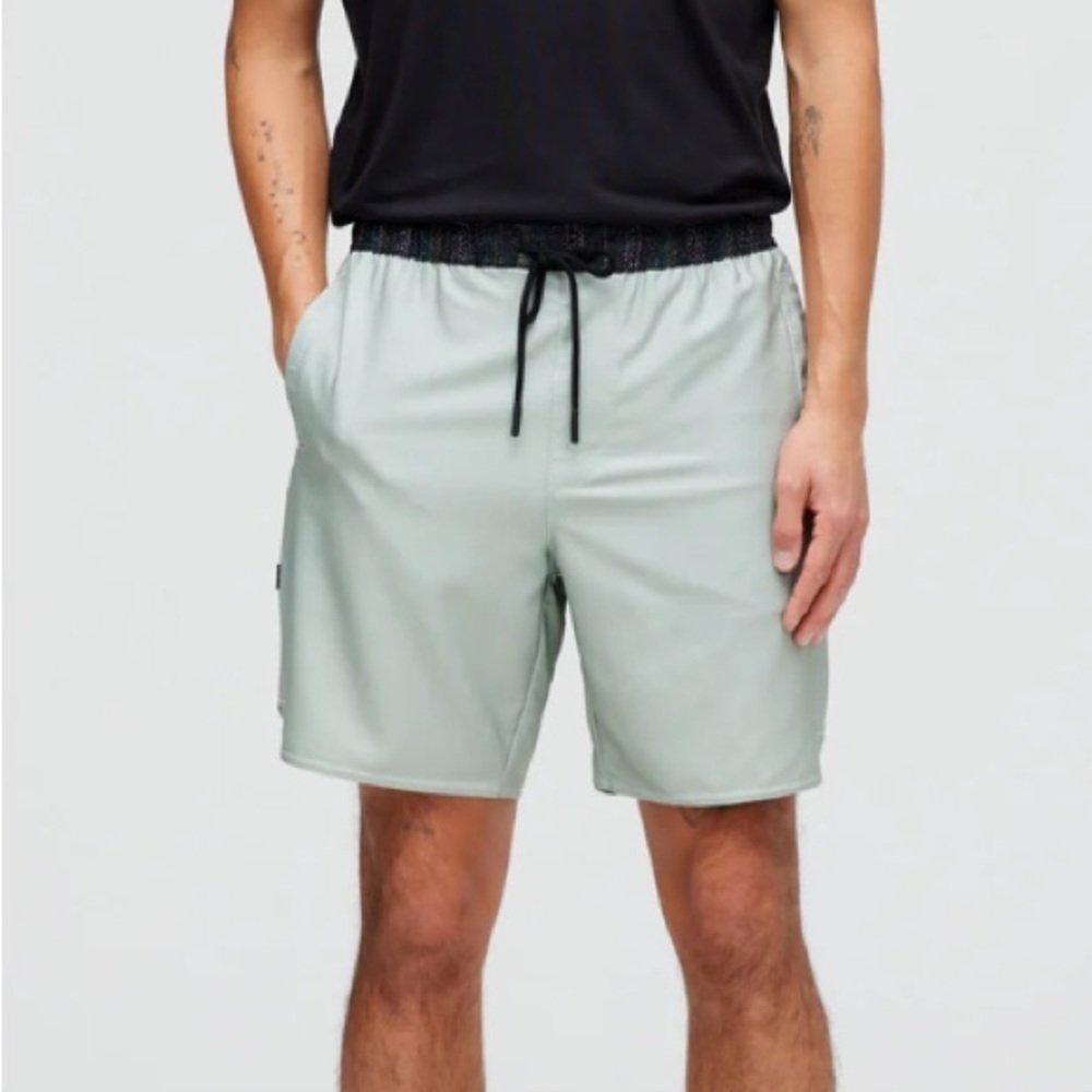 Stance Complex athletic shorts men’s medium light sage EUC